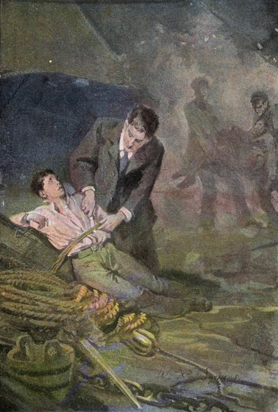 Ilustración para Peter The Whaler de William Christian Symons